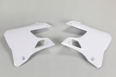 Yamaha YZ Radiator Covers - White - YA02898#046