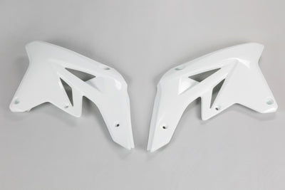 Suzuki RMZ Radiator Covers - White - SU04901#041