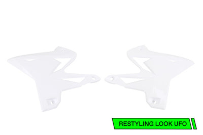 Yamaha YZ Radiator Covers - White (046) - YA04834#046