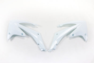 Honda CRF Radiator Covers - White - HO04637#041