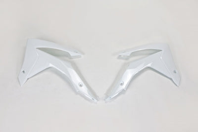Honda CRF Radiator Covers - White - HO04657#041