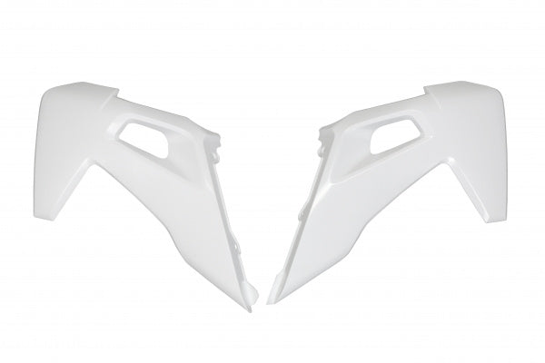 Husqvarna FC Radiator Covers - White - HU03390#041