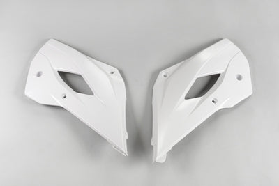 Husqvarna TC Radiator Covers - White - HU03379#041