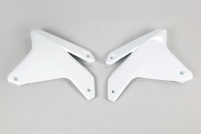Suzuki RMZ Radiator Covers - White - SU03911#041