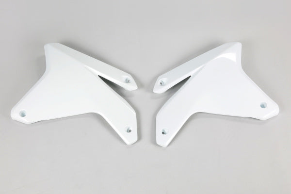 Suzuki RMZ Radiator Covers - White - SU03911#041
