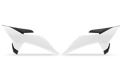 KTM SX Radiator Covers - White - KT05030#042