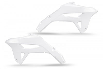 Honda CRF Radiator Covers - White - HO05605#041