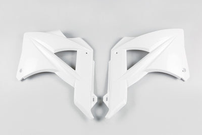 GasGas FSR Radiator Covers - White - GG07101#041