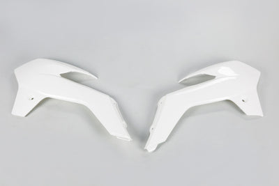 KTM SX Radiator Covers - White - KT04042#047