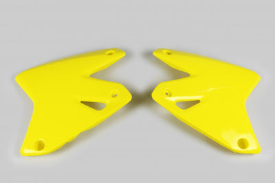 Suzuki DRZ Radiator Covers - Yellow (102) - SU03978#102