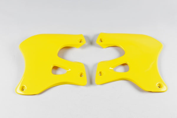 Suzuki RM Radiator Covers - Yellow - SU02958#101