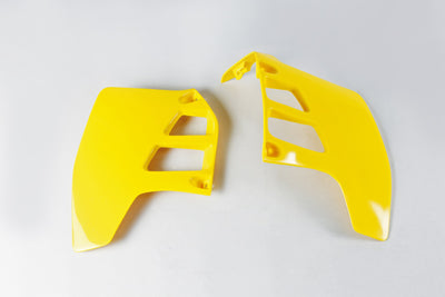 Suzuki RM Radiator Covers - Yellow - SU02908#101