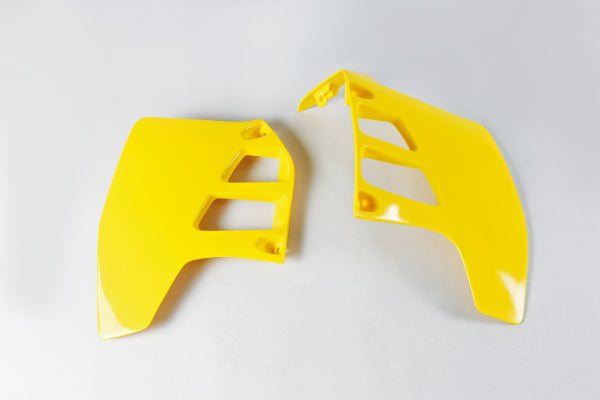 Suzuki RM Radiator Covers - Yellow - SU02908#101