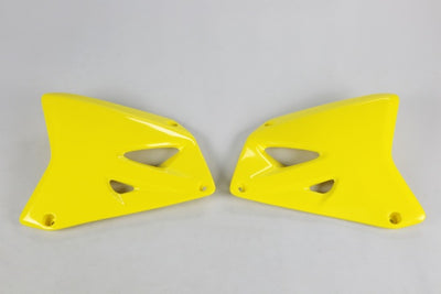 Suzuki RM Radiator Covers - Yellow - SU03987#102