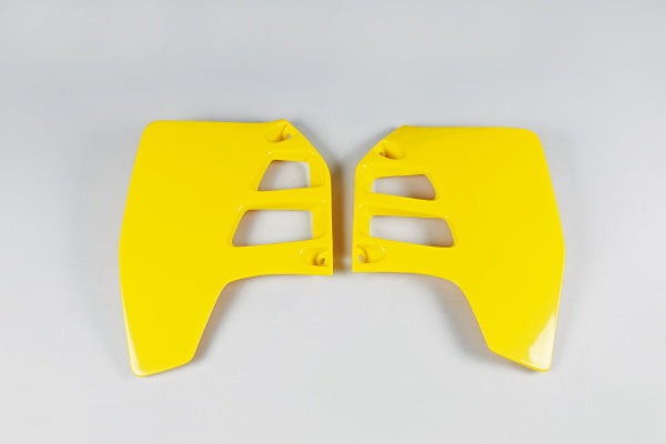 Suzuki RM Radiator Covers - Yellow - SU02909#101