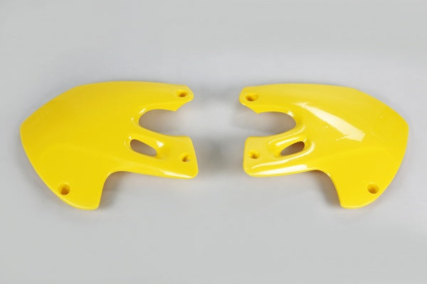 Suzuki RM Radiator Covers - Yellow - SU03903#101