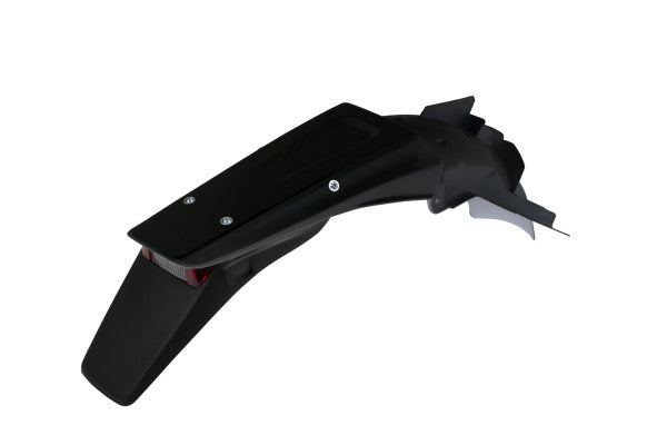 Kawasaki KX Rear Fender - Black (001) - KA03724#001