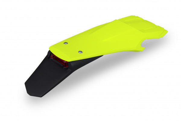 Husqvarna FE Rear Fender - Neon Yellow (DFLU) - HU03398#DFLU