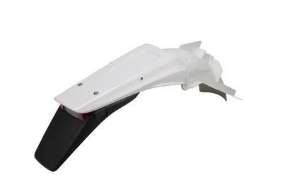 Kawasaki KX Rear Fender - White (047) - KA03724#047