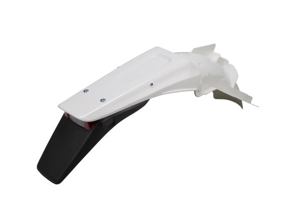 Kawasaki KX Rear Fender - White (047) - KA03724#047