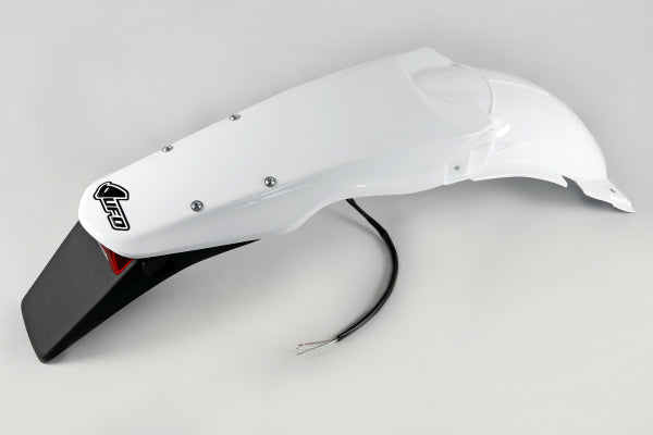 Suzuki RM Rear Fender - White (041) - SU03993#041