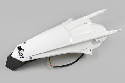 KTM EXC Rear Fender - White - KT04070#047