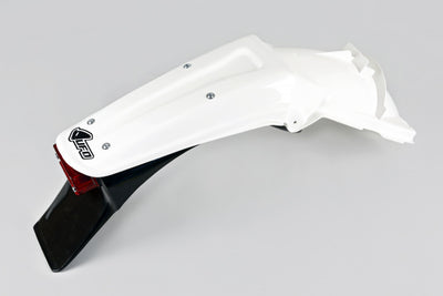 Kawasaki KX Rear Fender - White (047) - KA02775#047