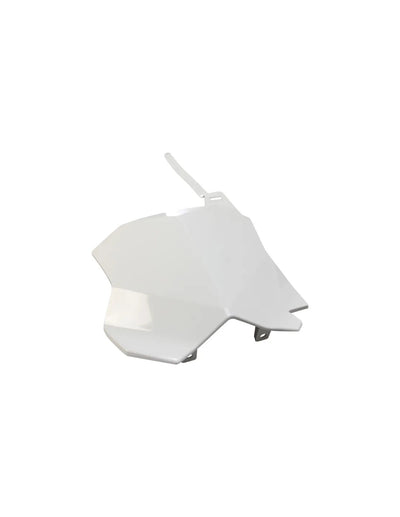Kawasaki KXF Front Number Plate - White - KA04738#047