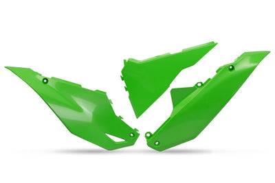 Kawasaki KXF Side Panels - Green - KA04762#026