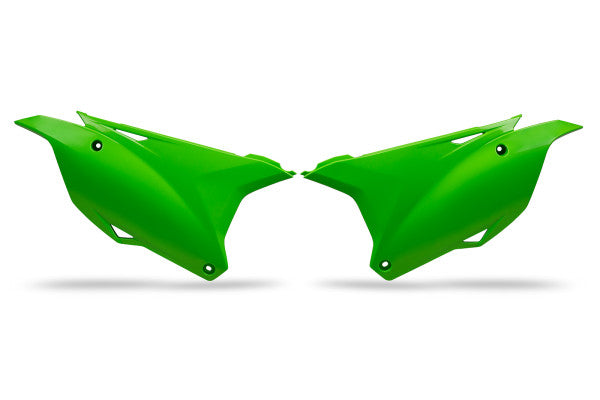 Kawasaki KX Side Panels - Green - KA04729#026