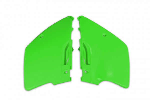 Kawasaki KX Side Panels - Neon Green - KA02769#AFLU