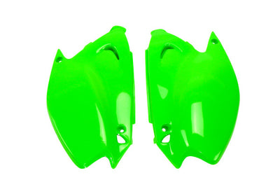 Kawasaki KX Side Panels - Neon Green - KA03739#AFLU