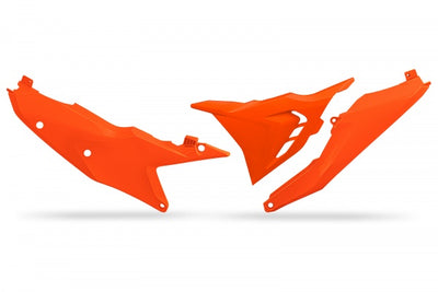 KTM EXC Side Panels - Neon Orange (FFLU) - KT05021#FFLU
