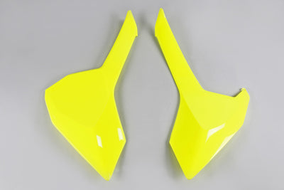 Husqvarna TC Side Panels - Neon Yellow - HU03366#DFLU