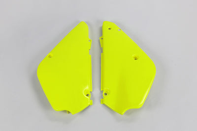 Suzuki RM Side Panels - Neon Yellow - SU03970#DFLU