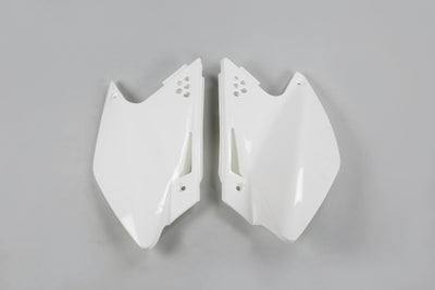 Kawasaki KXF Side Panels - White - KA03768#047