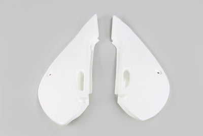 Kawasaki KX Side Panels - White - KA03734#047
