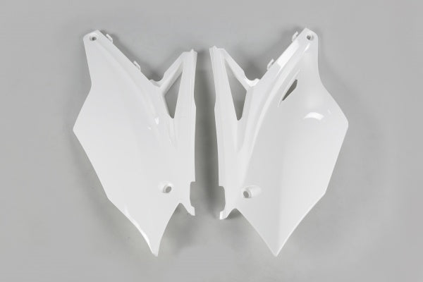 Kawasaki KXF Side Panels - White - KA04737#047