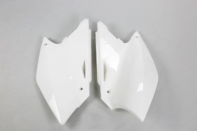 Kawasaki KXF Side Panels - White - KA03755#047
