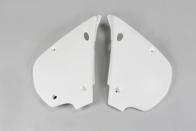 Kawasaki KX Side Panels - White - KA02760#047