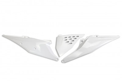 KTM EXC Side Panels - White (047) - KT05004#047