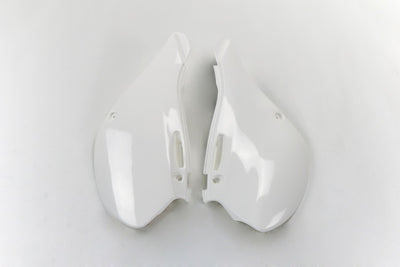 Kawasaki KX Side Panels - White - KA03721#047