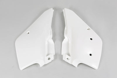 Kawasaki KDX Side Panels - White - KA02788#047