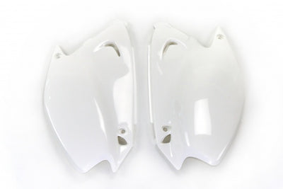 Kawasaki KX Side Panels - White - KA03739#047