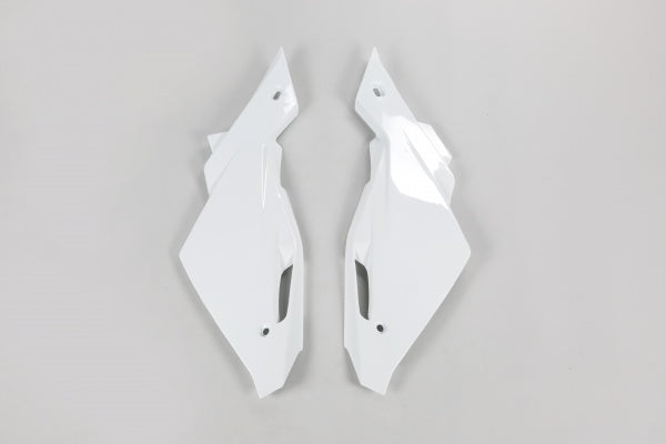 Husqvarna CR Side Panels - White - HU03336#041